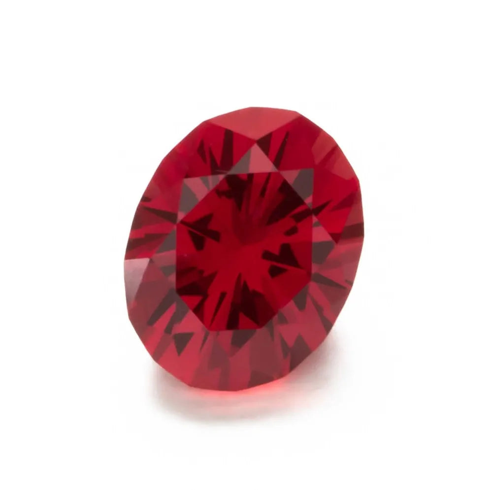 lab ruby oval incandescent light