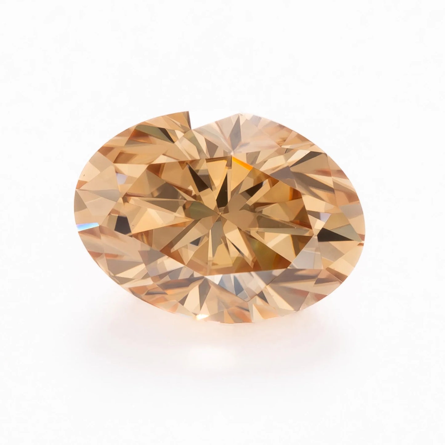 Golden Moissanite