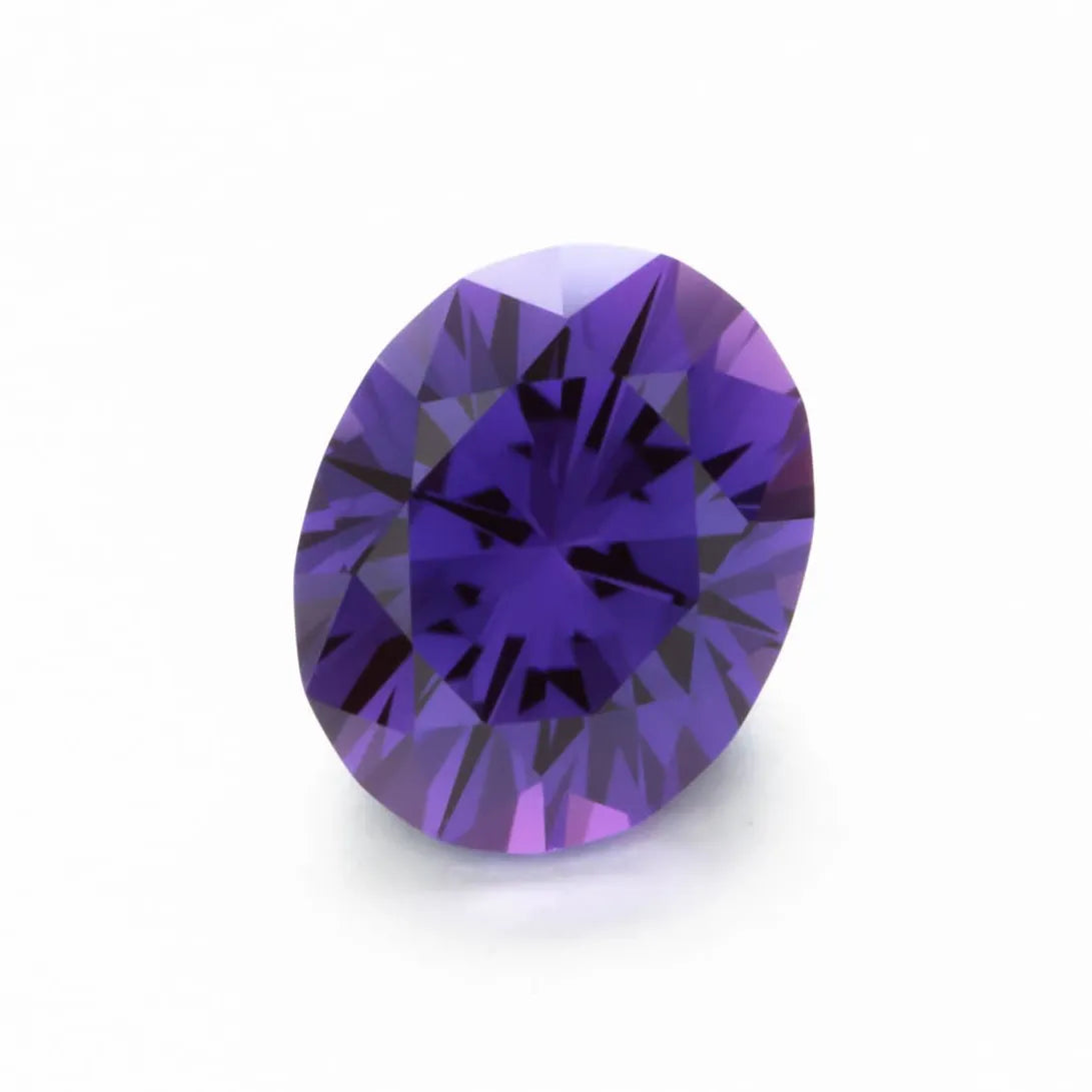 purple lab sapphire oval
