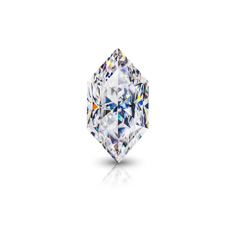 White Moissanite