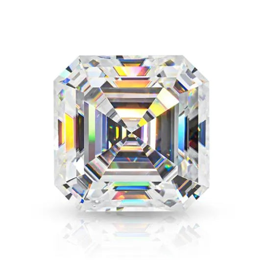 White Moissanite