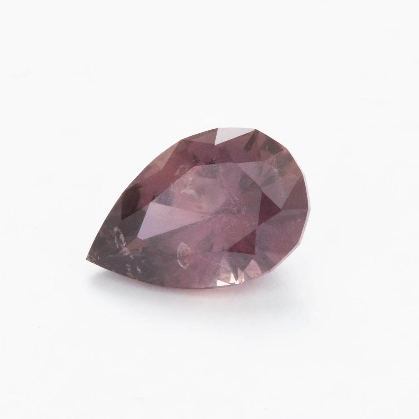 AF0104 purple red african sapphire pear