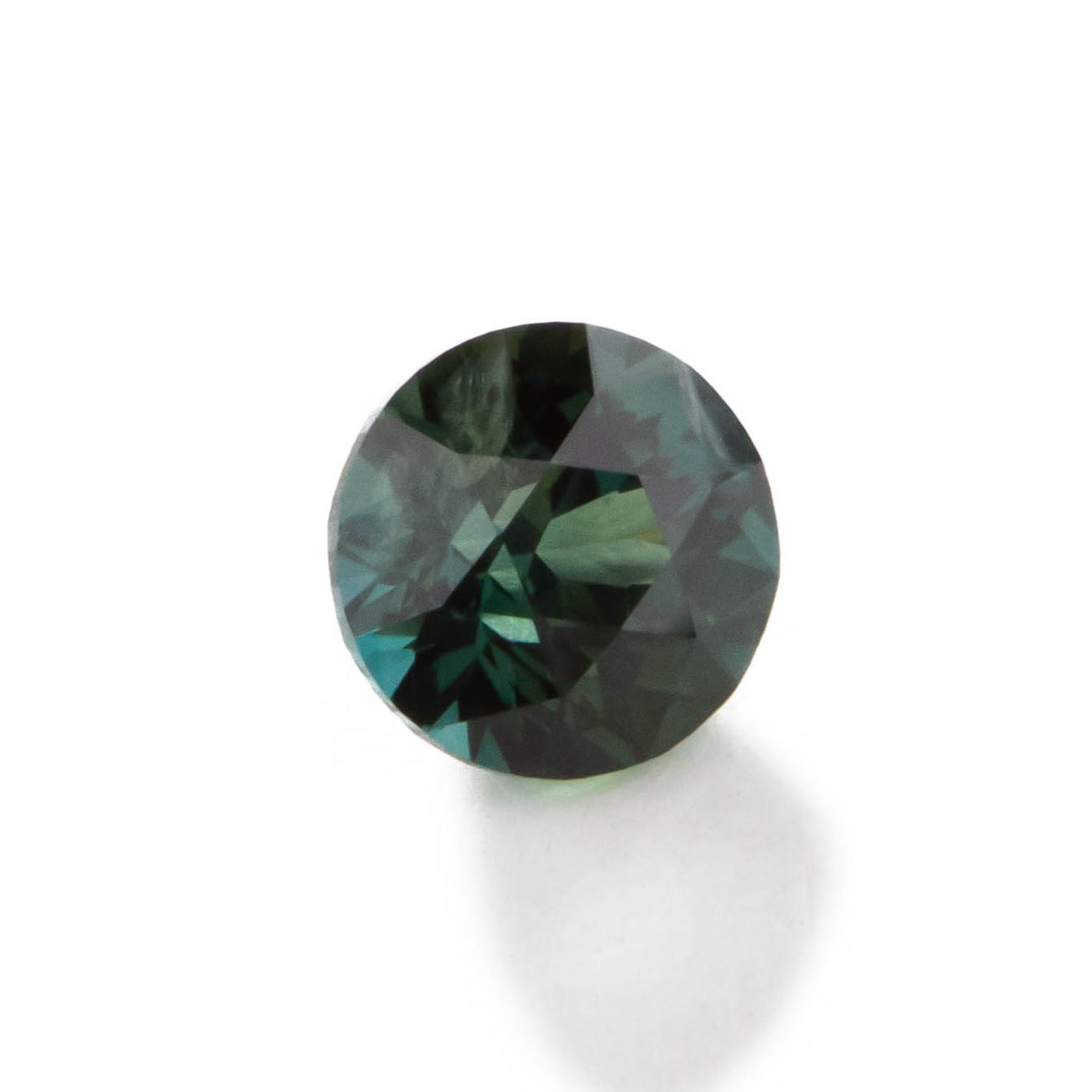af0116 blue-green african sapphire round