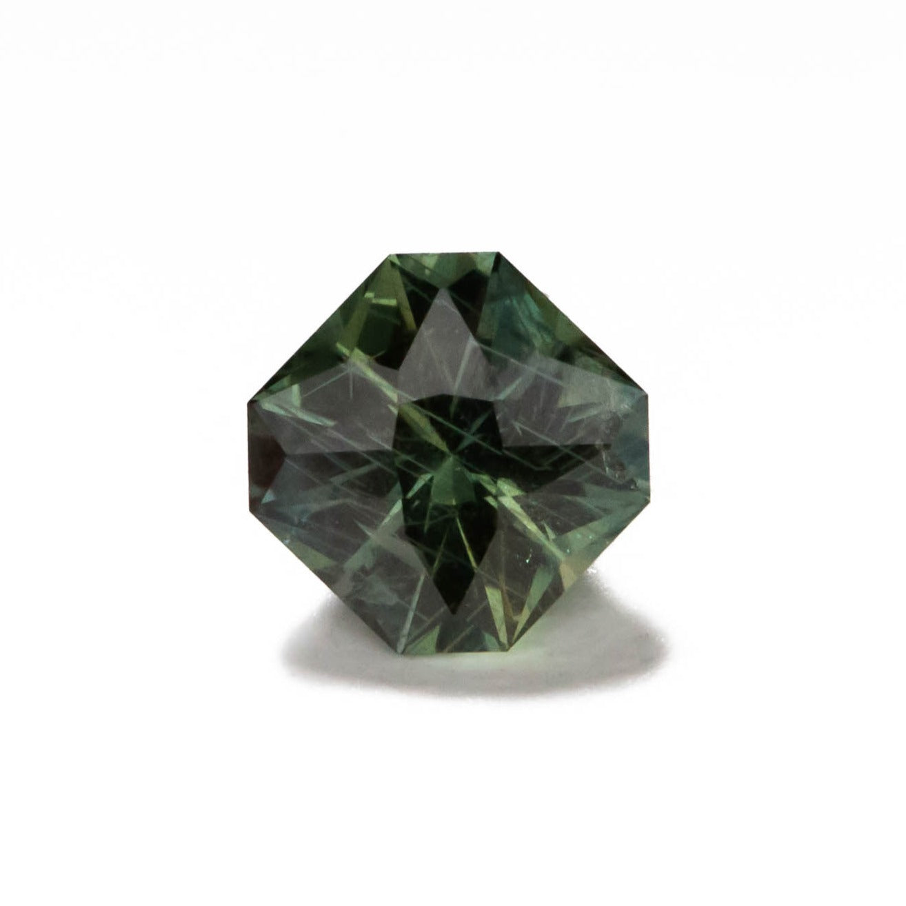 af0133 green african sapphire asscher