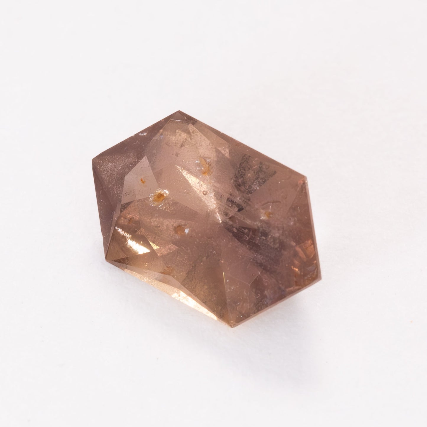 AF0138 umba african sapphire peach dutch marquise