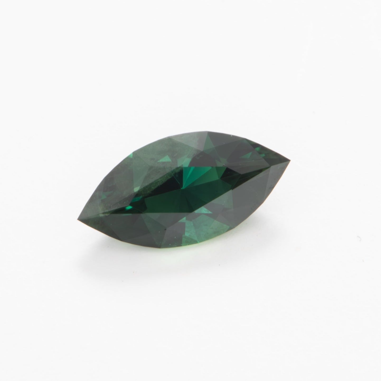 AU0126 green marquise australian sapphire