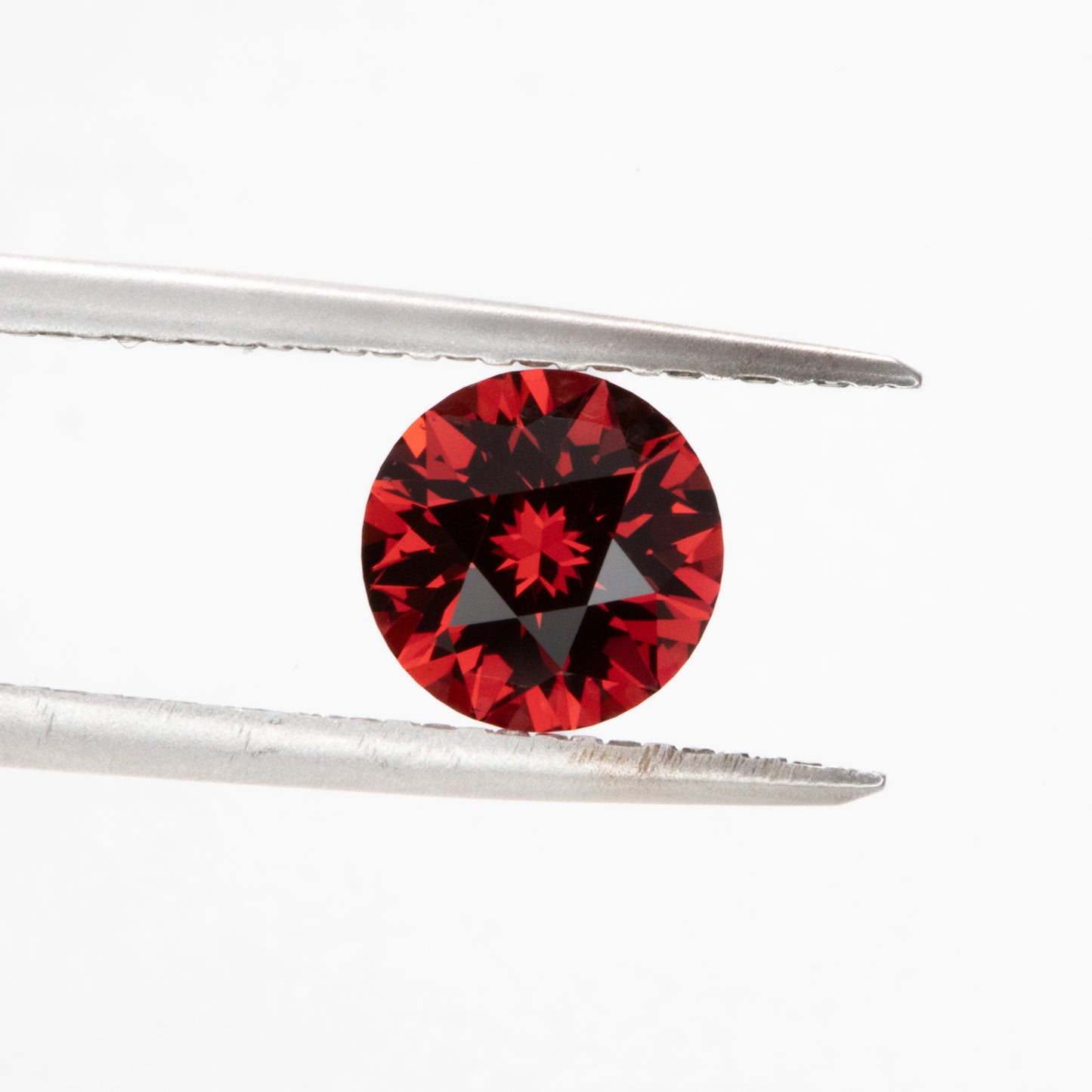 GR0122 red malay garnet round