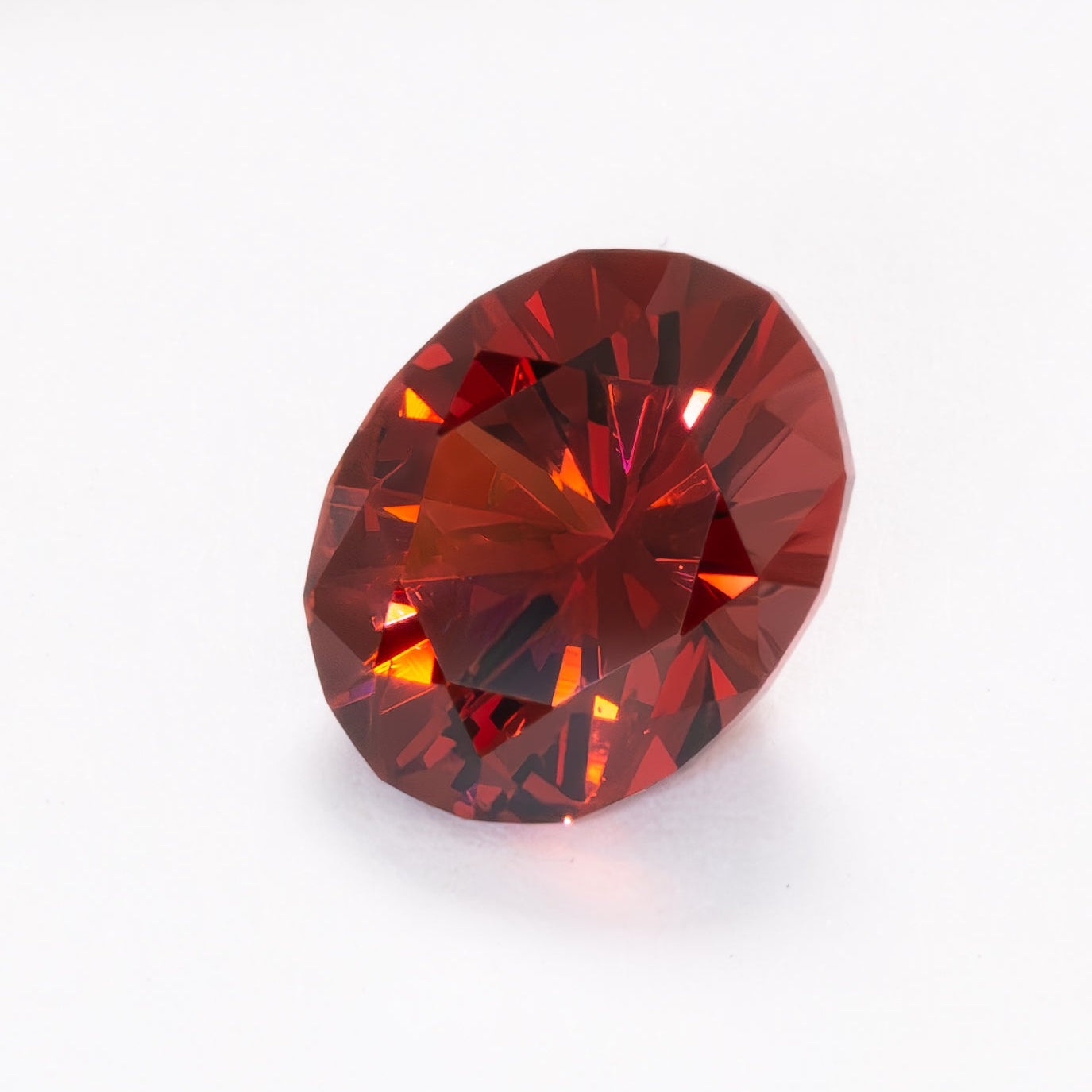 GR0127 oval red malaya garnet