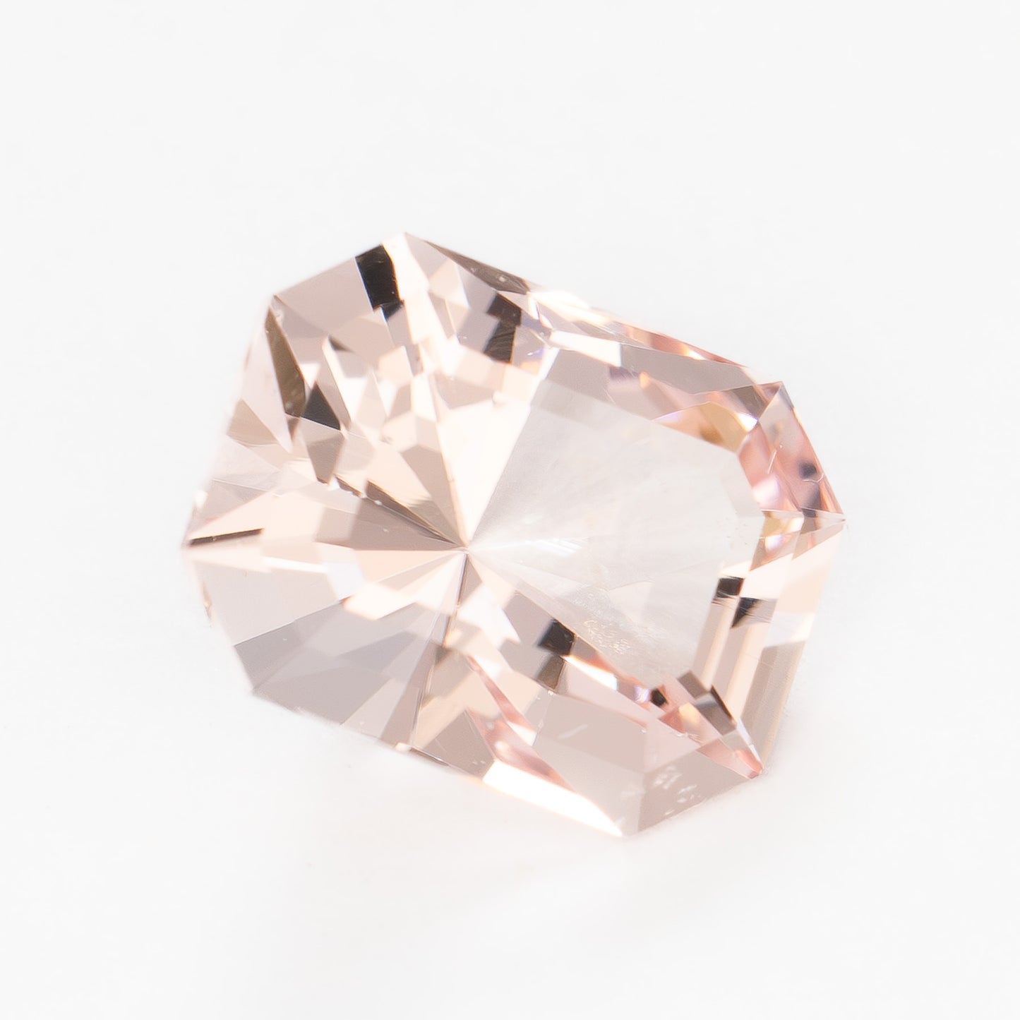 MG0106 1.12ct radiant cut morganite
