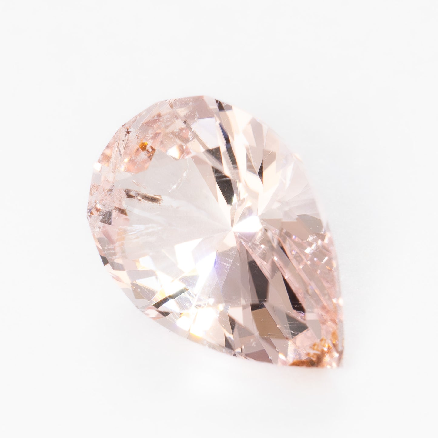 MG0107 1.69ct pear cut pink morganite