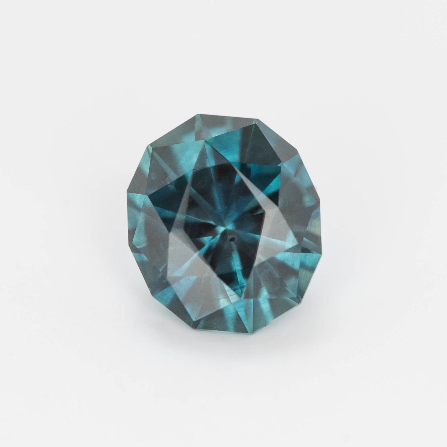 MS0102 oval teal montana sapphire