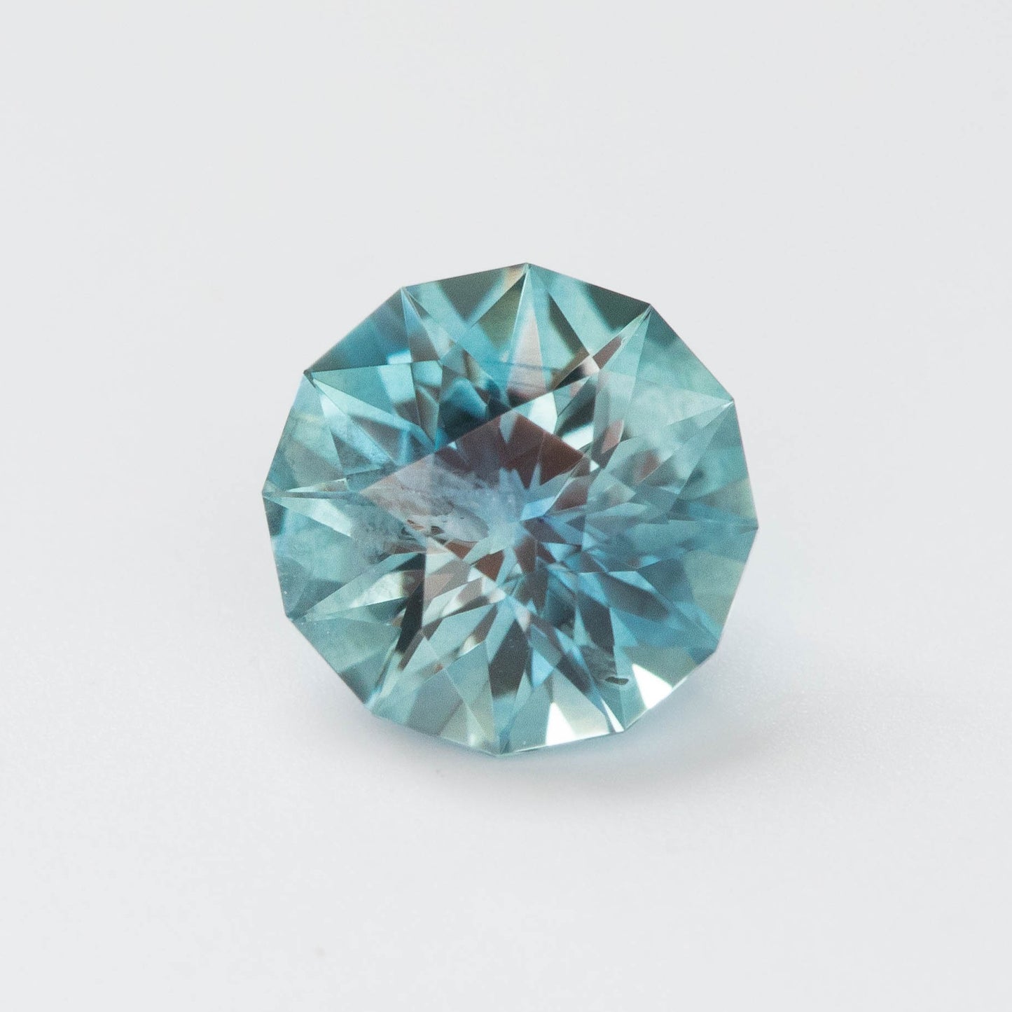 MS0103 light blue montana sapphire round cut
