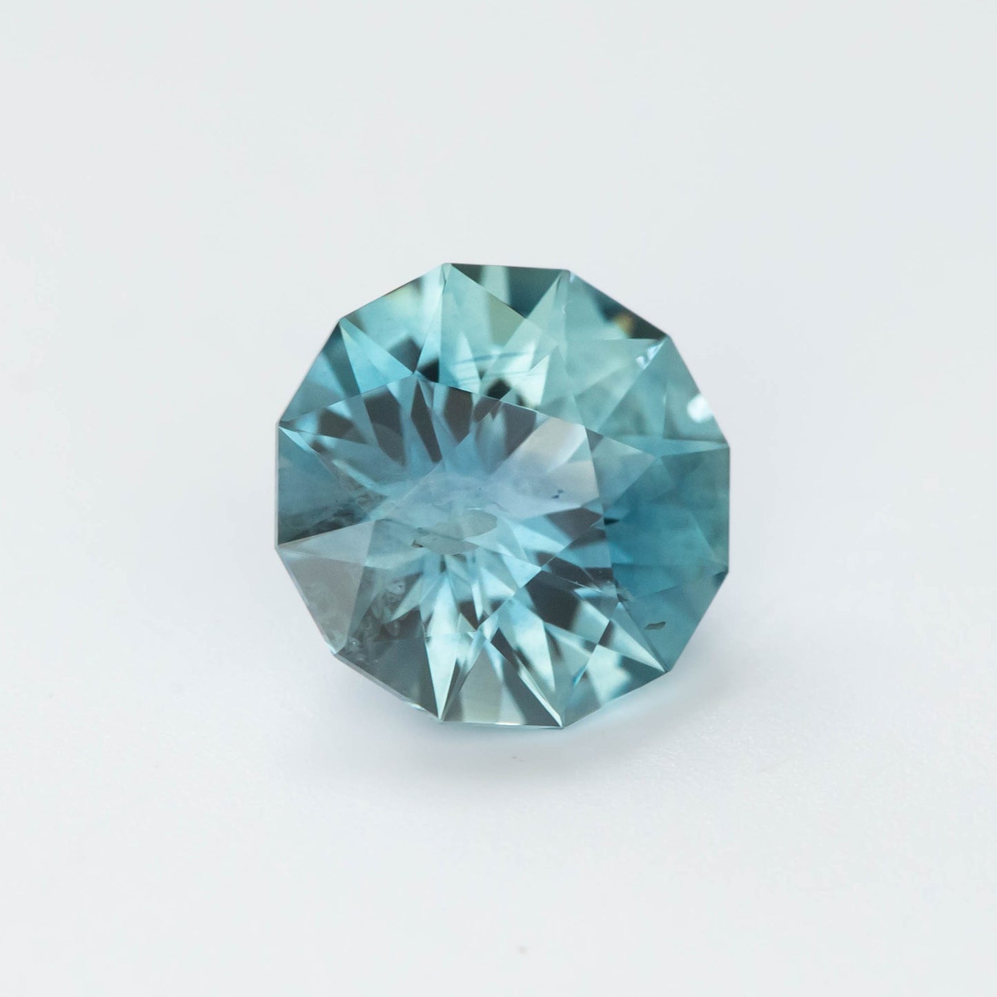 MS0103 light blue montana sapphire round cut