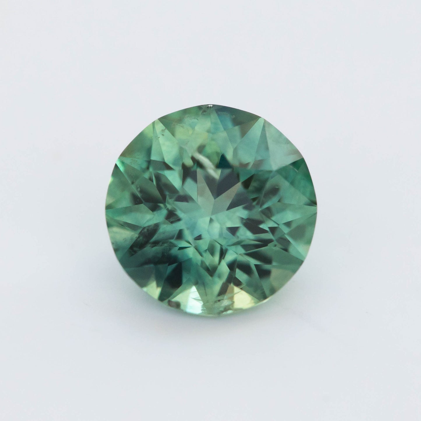 MS0125 green-yellow montana sapphire round
