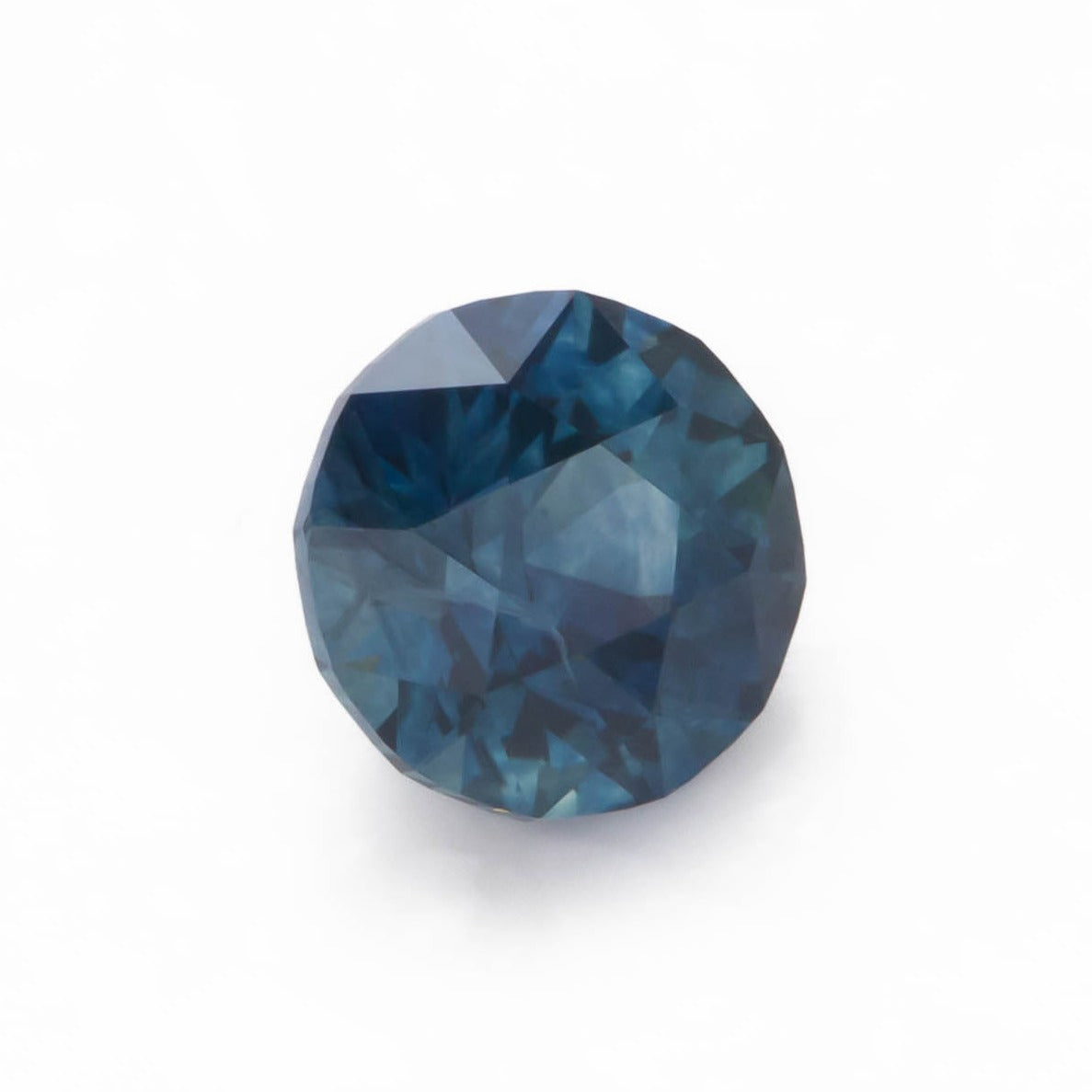 MS0133 peacock blue montana sapphire round