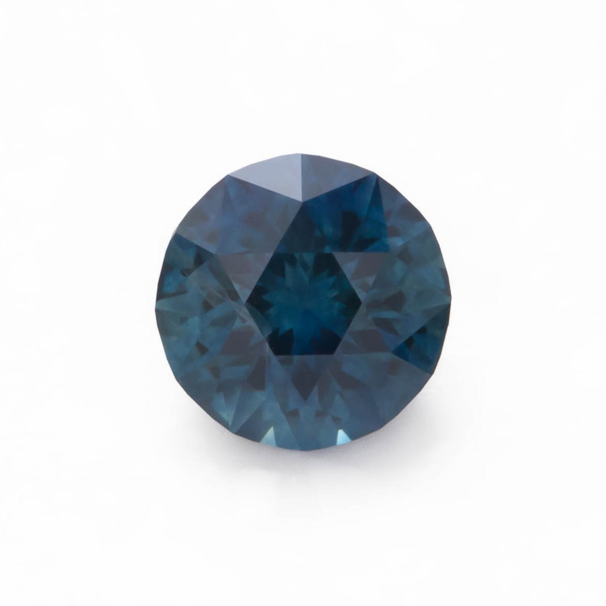 MS0133 peacock blue montana sapphire round