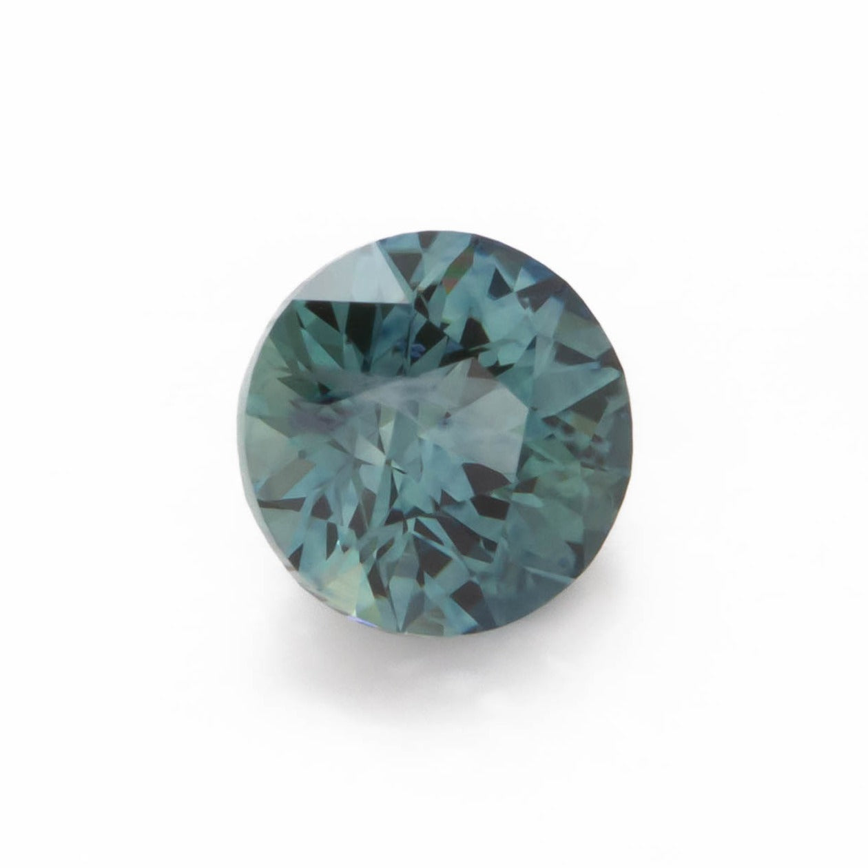 ms0141 blue green montana sapphire round