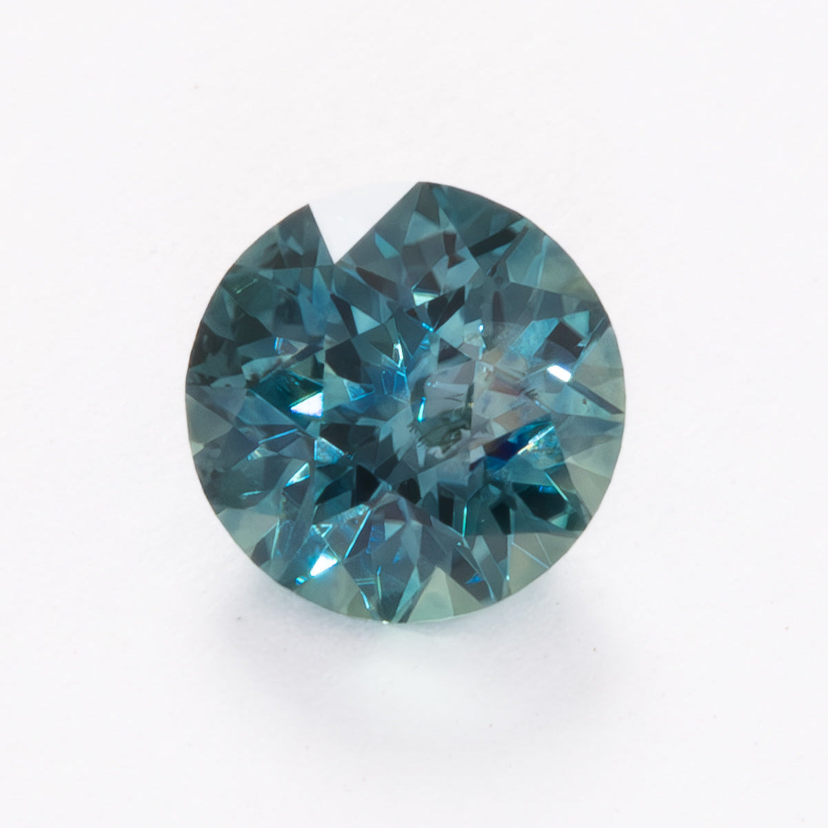 MS0206 medium blue round montana sapphire