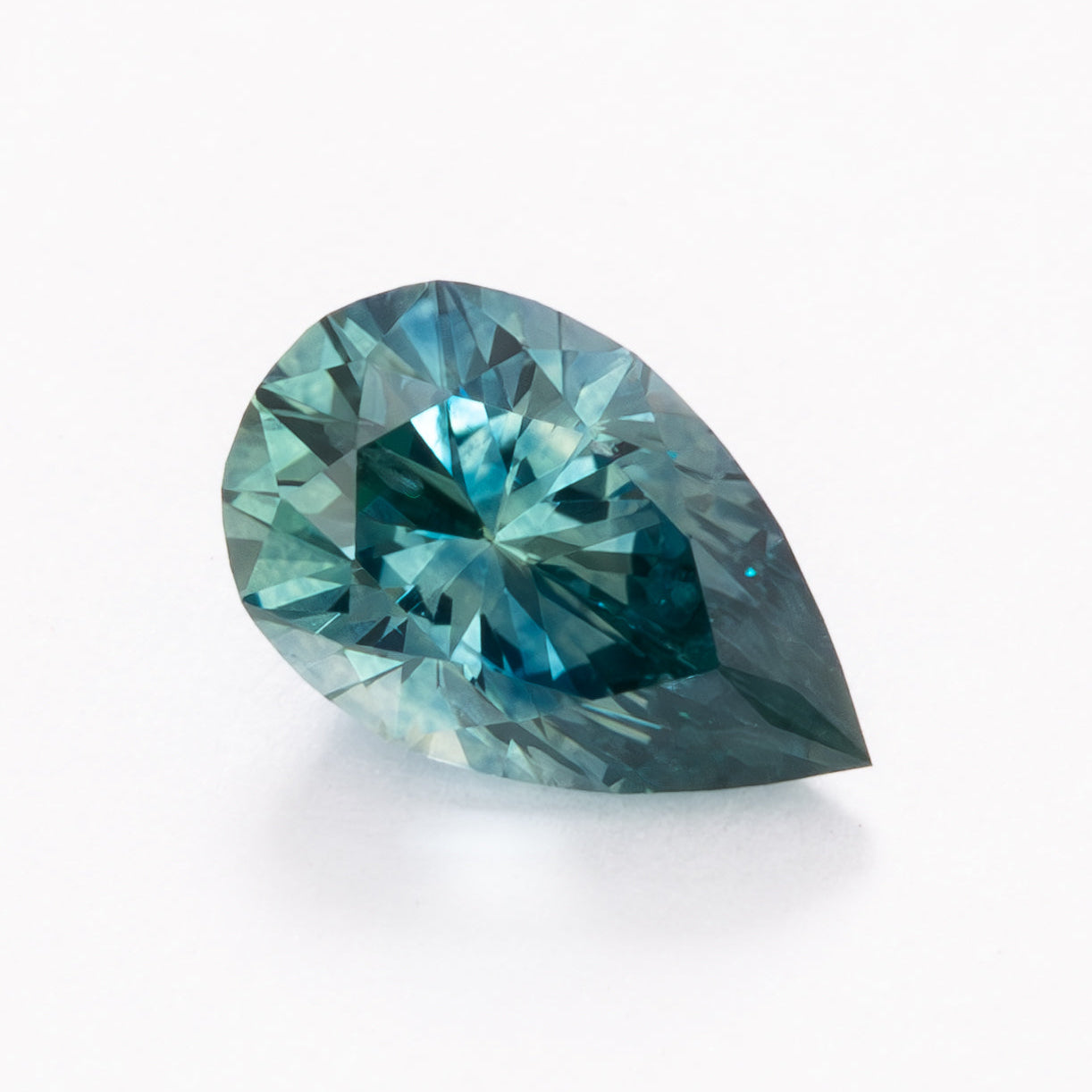 MS0209 medium blue pear montana sapphire