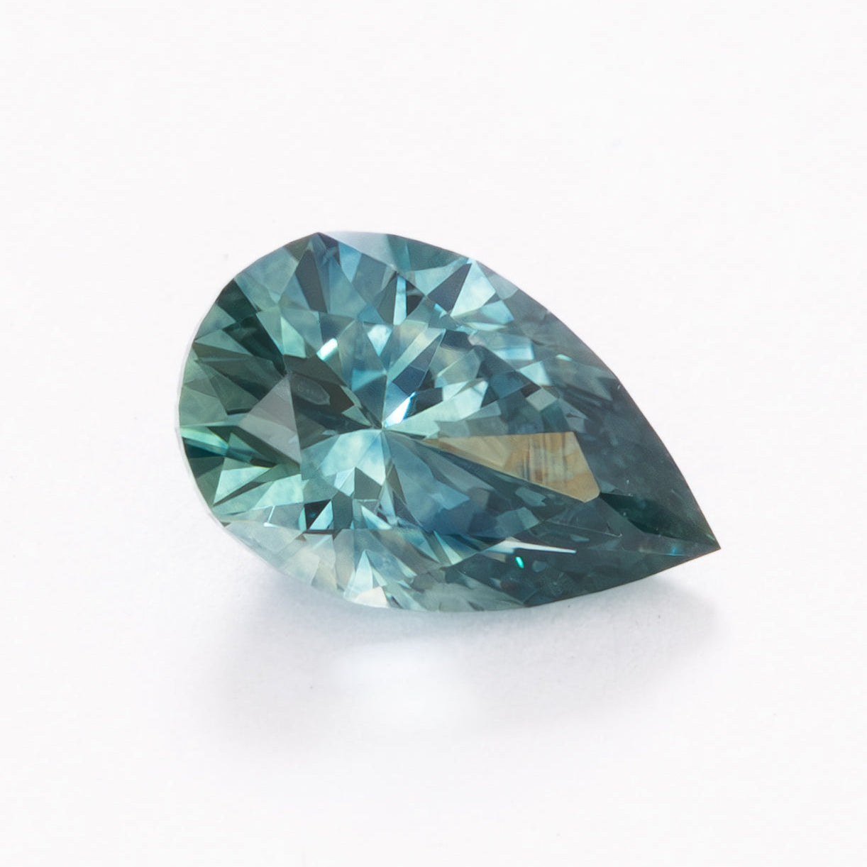 MS0209 medium blue pear montana sapphire