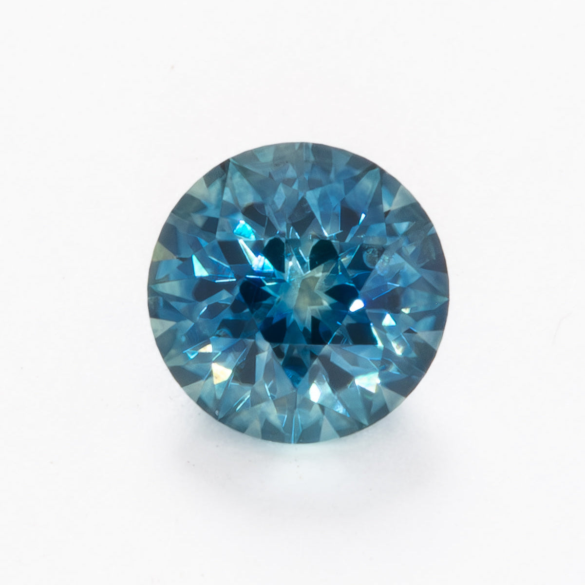 MS0212 medium blue round montana sapphire