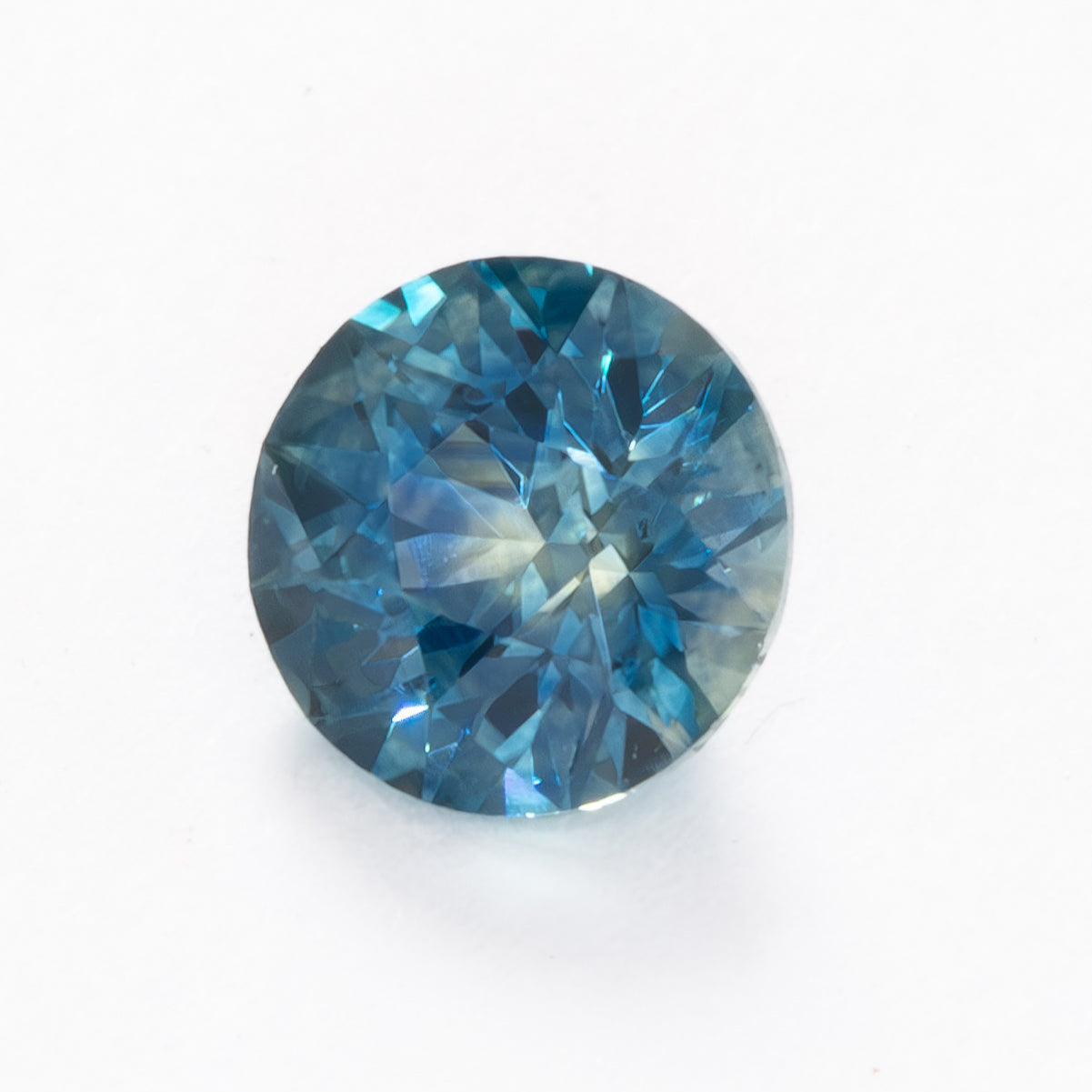MS0212 medium blue round montana sapphire
