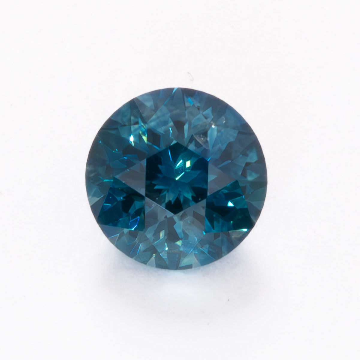 MS0213 medium blue round montana sapphire