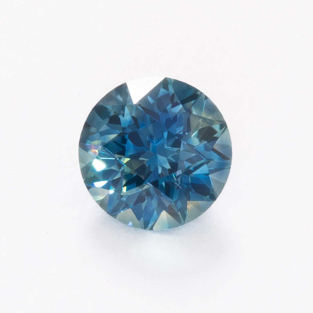 MS0220 light blue round montana sapphire