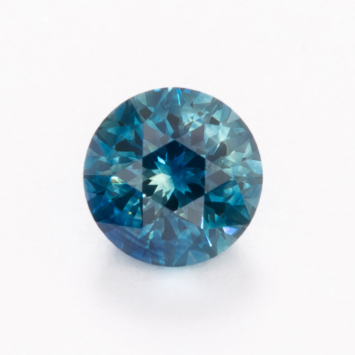 MS0223 blue round cut montana sapphire
