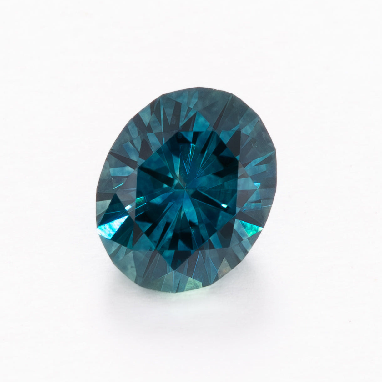 MS0227 rich blue oval montana sapphire
