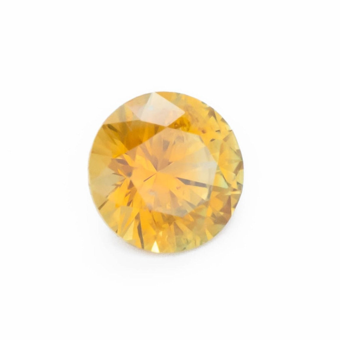 PSH0036 orange montana sapphire round brilliant