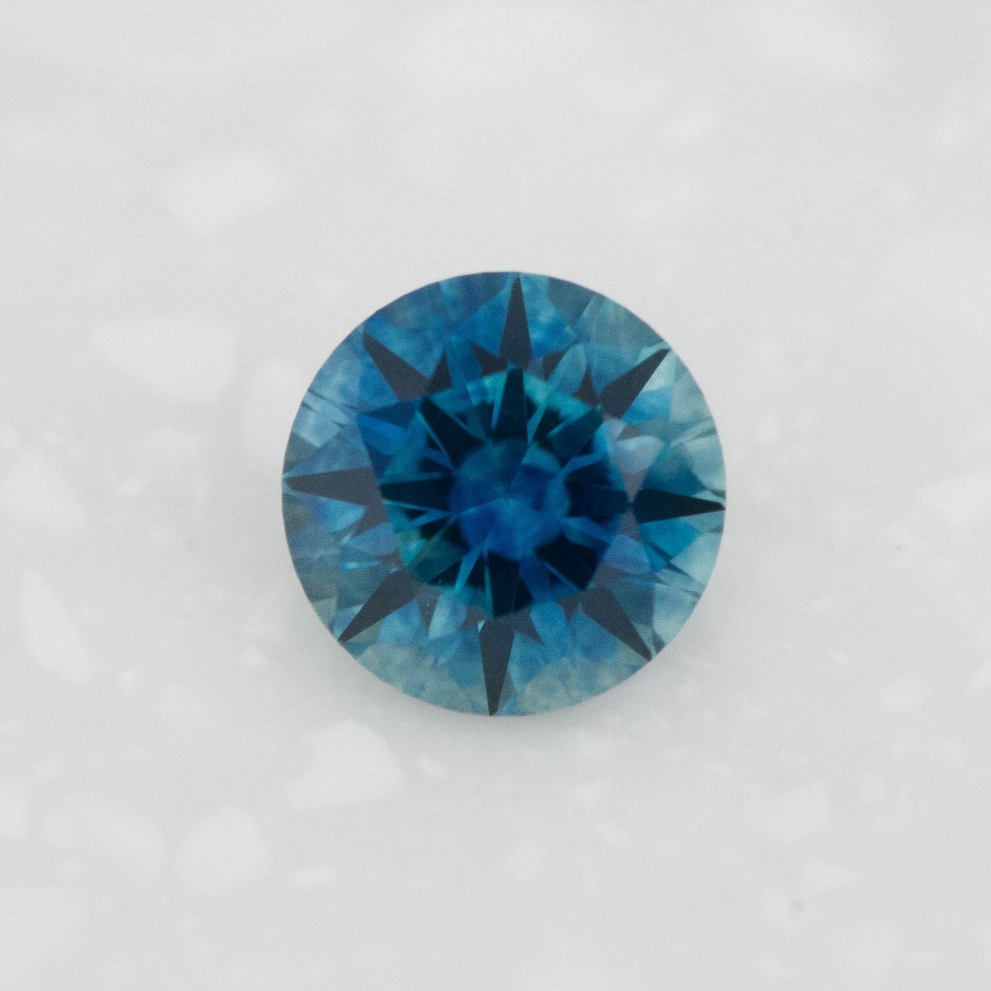 PSH0204 Montana Sapphire denim blue round brilliant