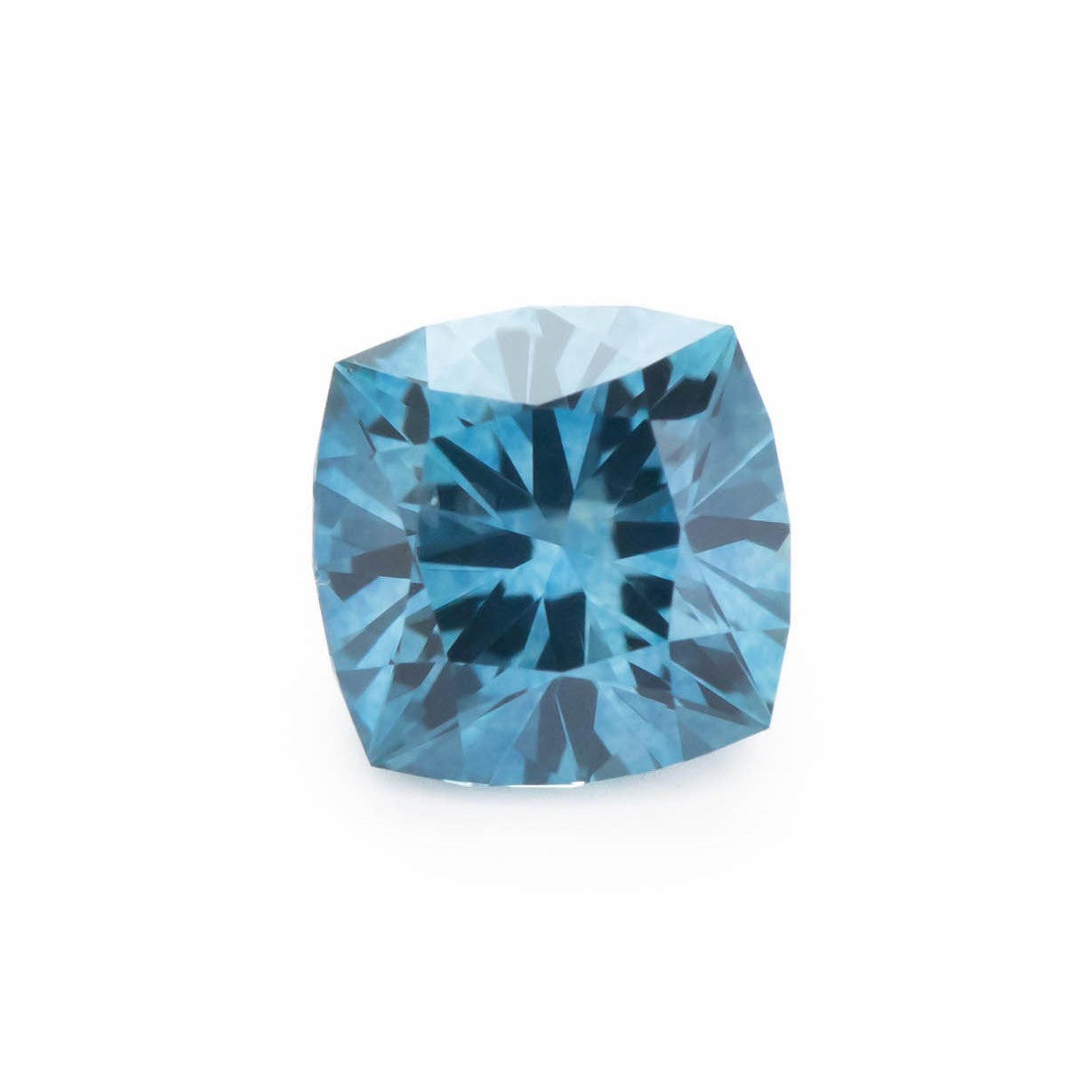 PSH0234 light blue montana sapphire cushion