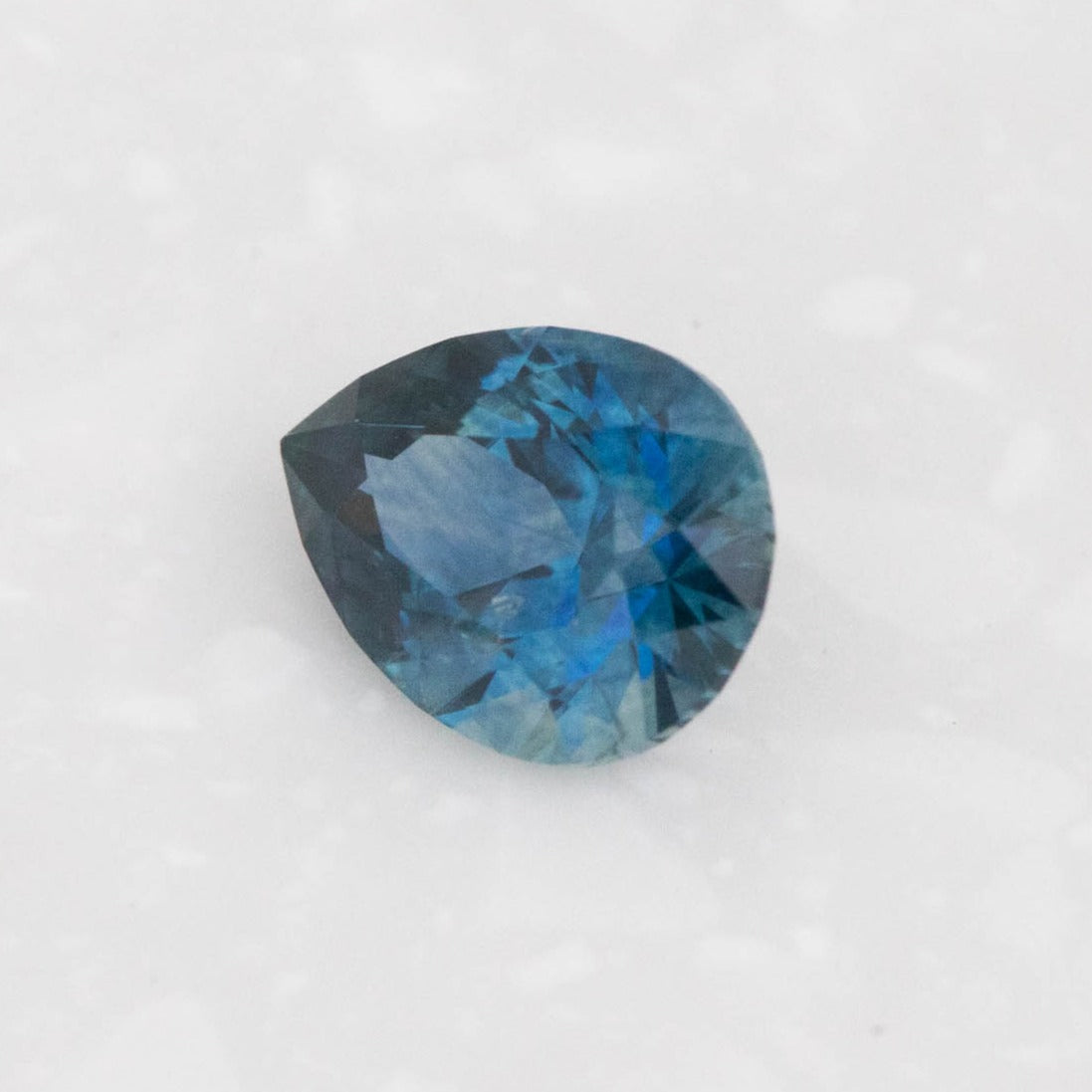 PSH0514 Montana Sapphire deep blue pear
