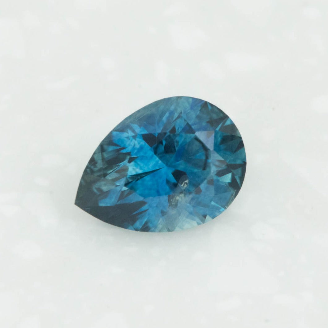 PSH0514 Montana Sapphire deep blue pear