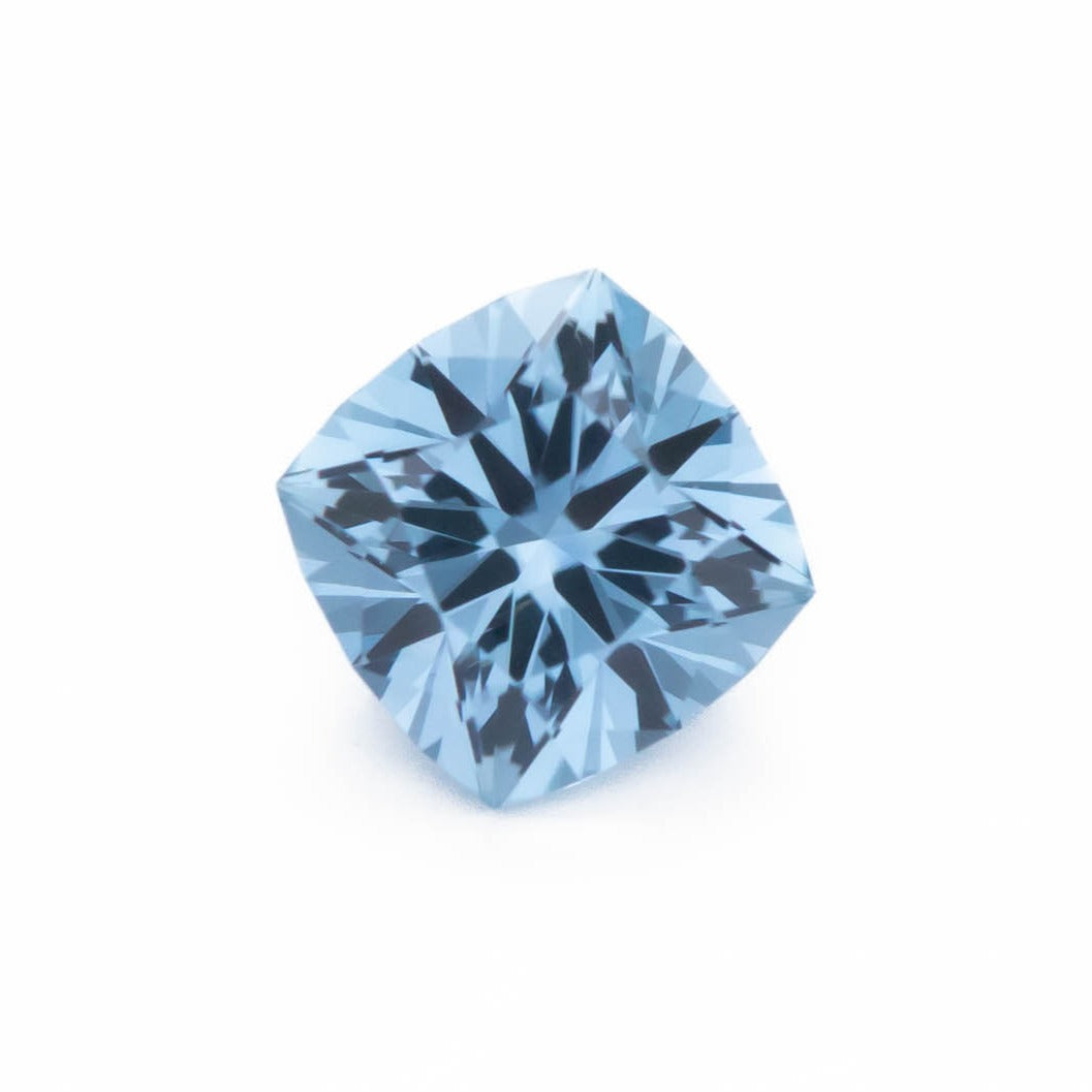 PSH0515 light blue montana sapphire cushion cut