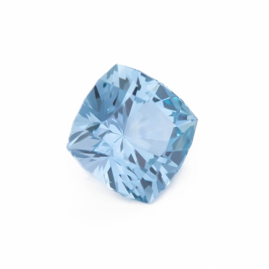 PSH0515 light blue montana sapphire cushion cut