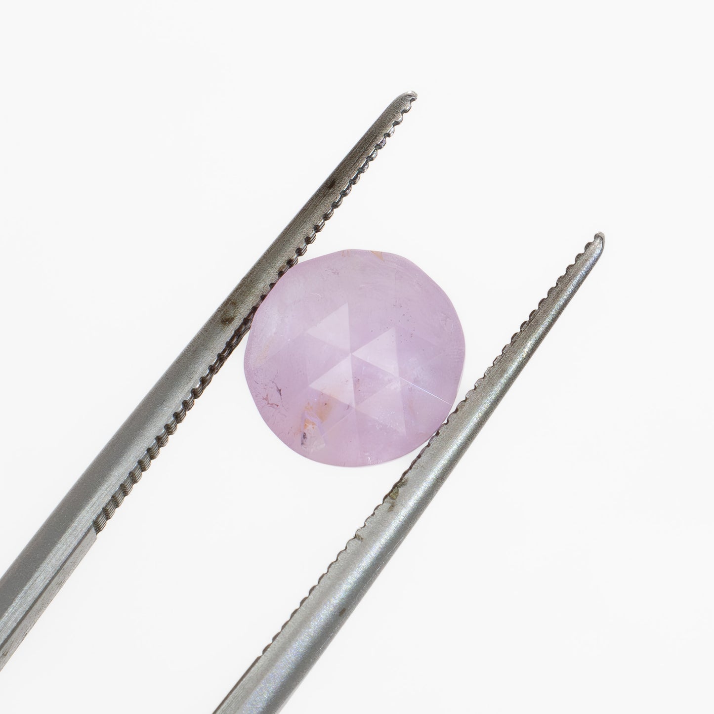 SP0109 round rose cut pink spinel