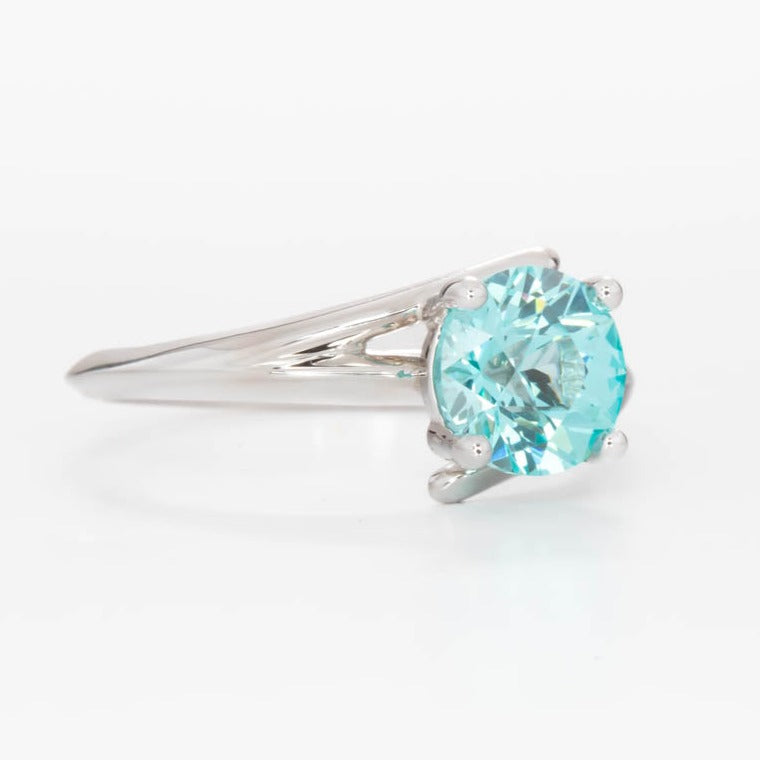 amelia ring bypass with lab capri blue yag