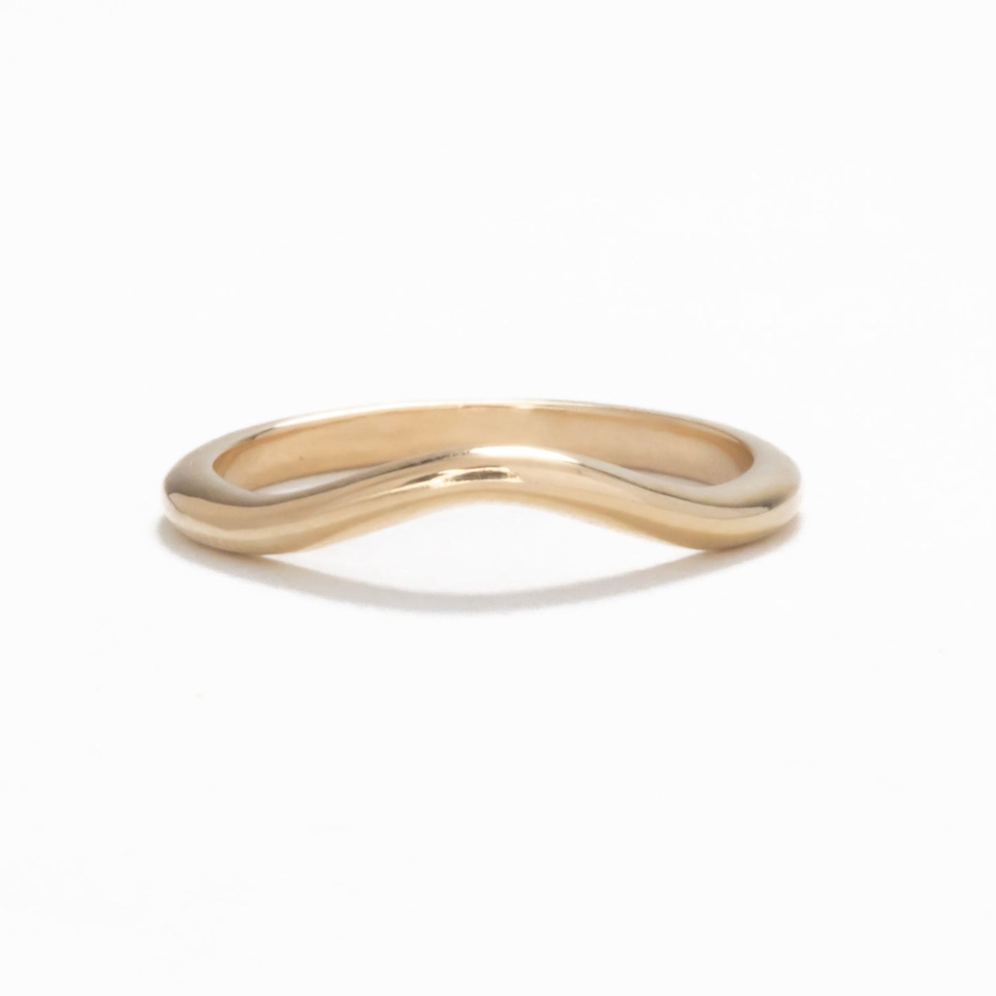 britt contour wedding band