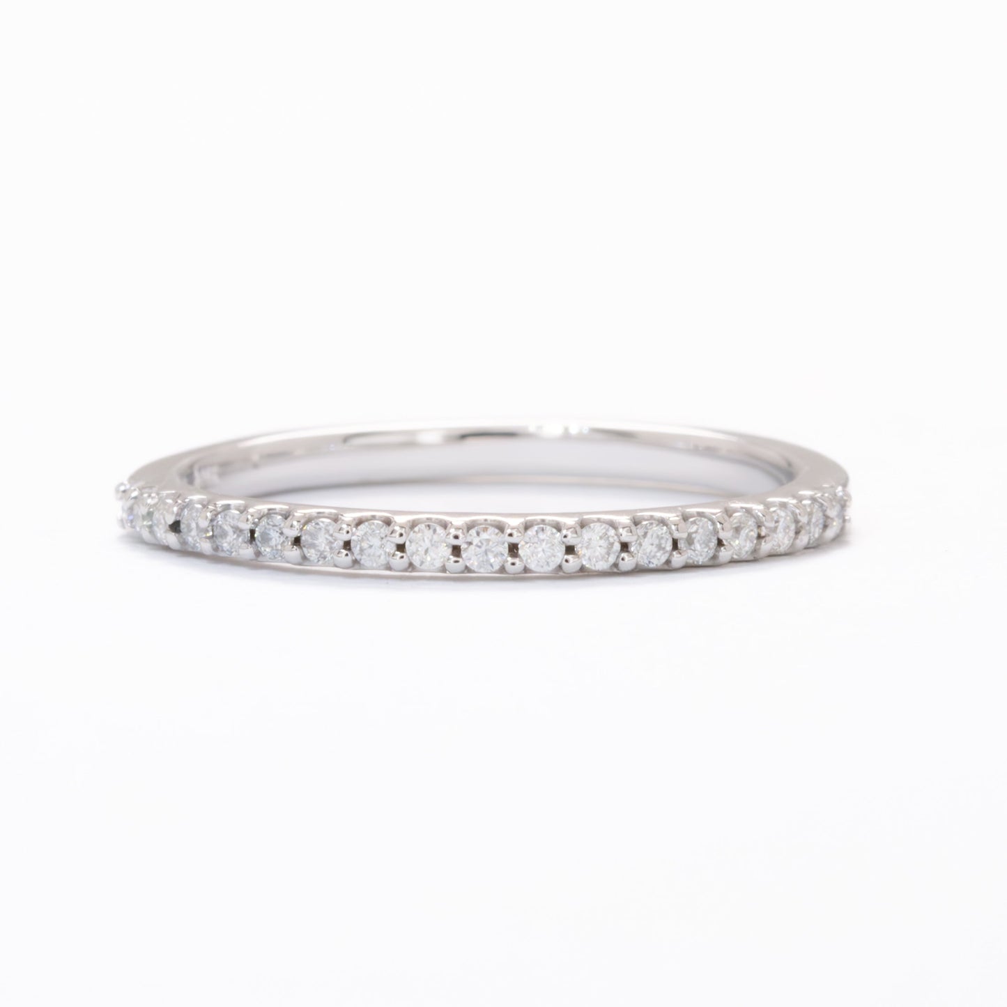brynn wedding band in white gold