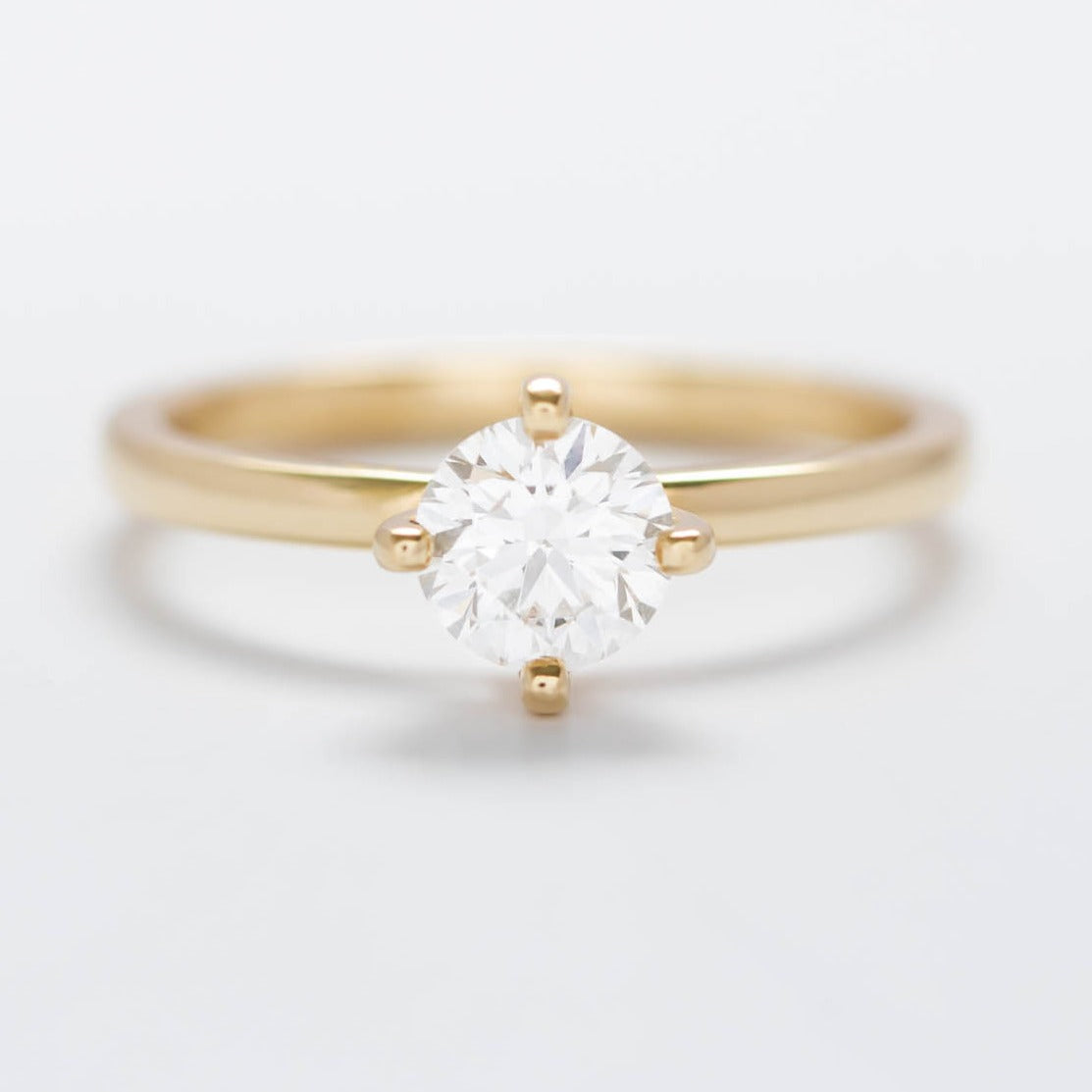 compass lab diamond engagement ring