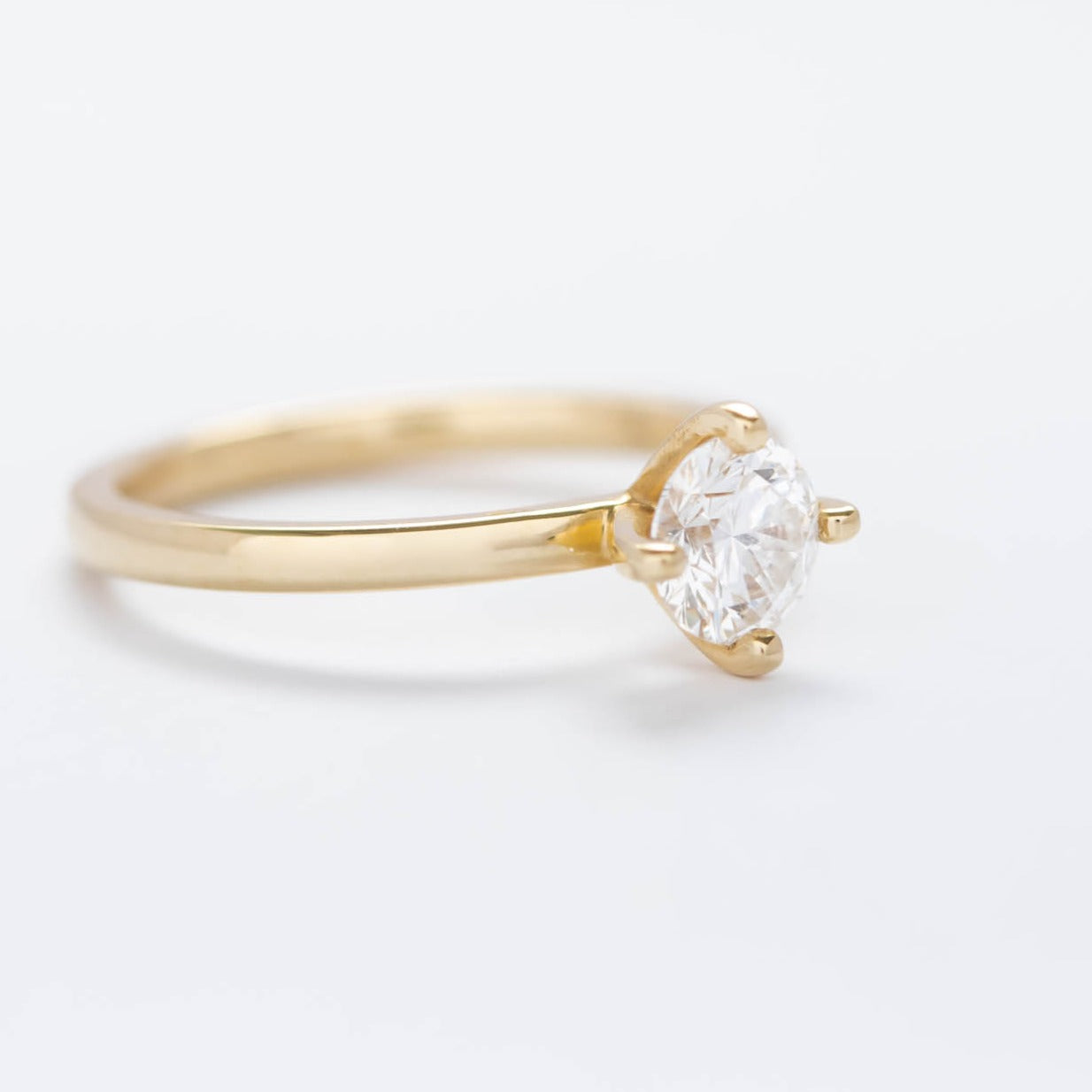 compass lab diamond engagement ring