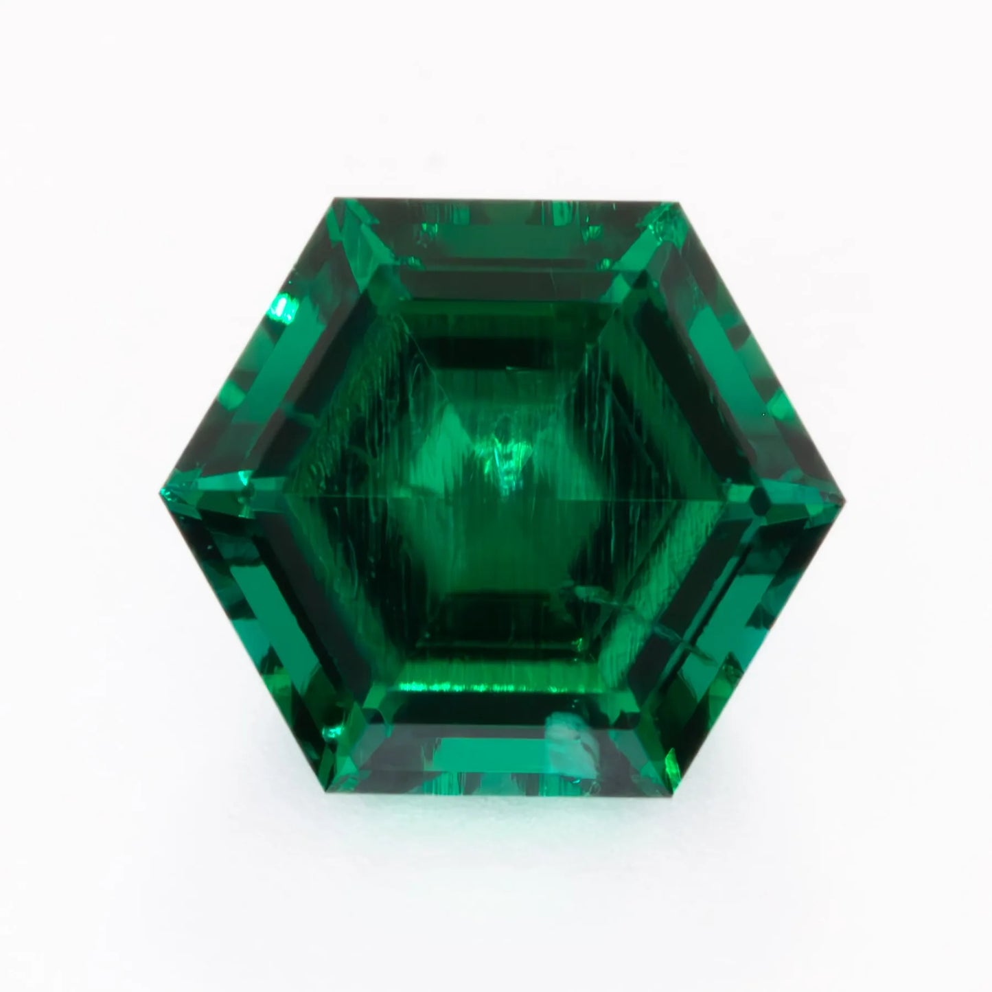 hydro emerald step cut hex