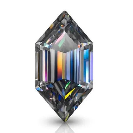 grey moissanite dutch marquise