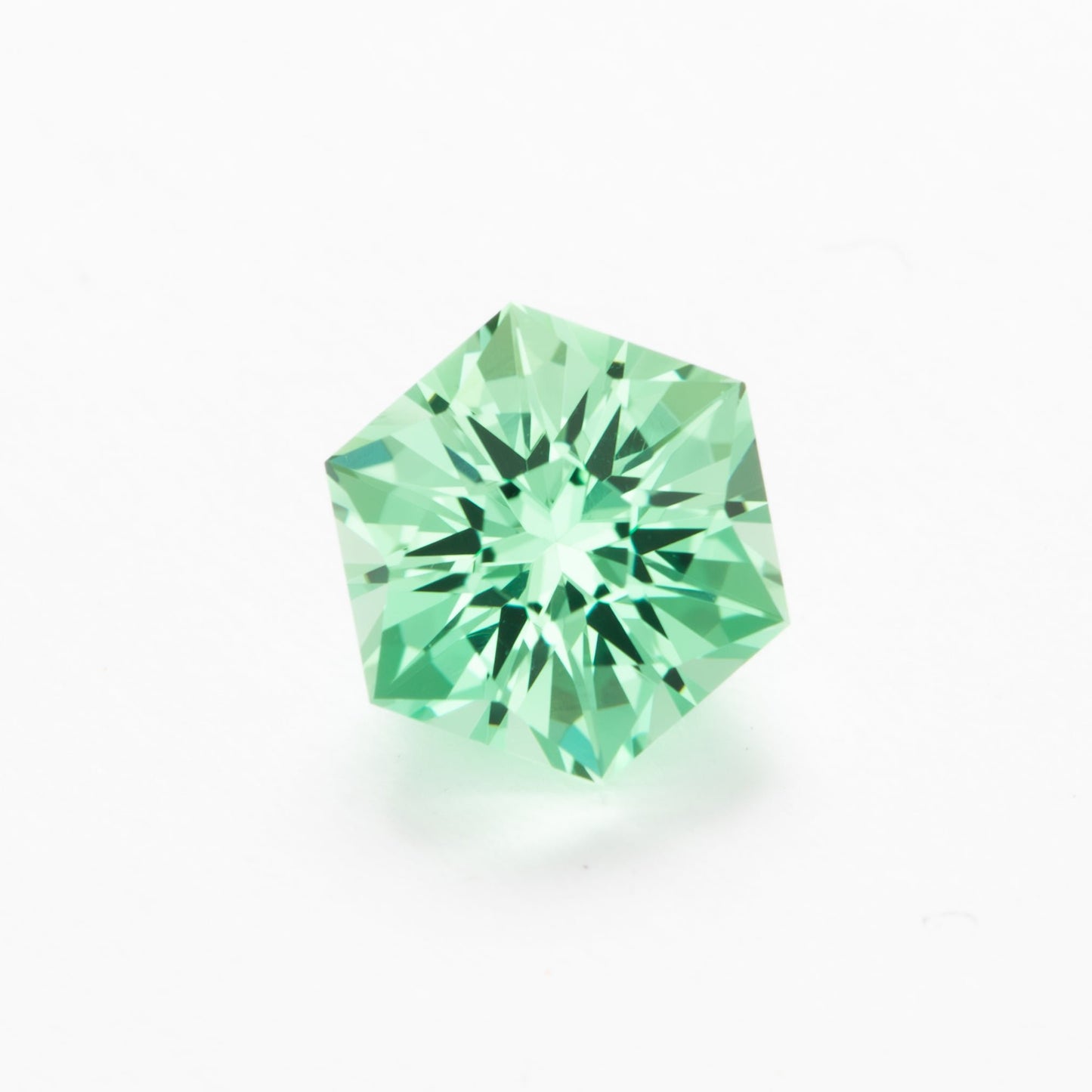 Galaxia verde hexagonal