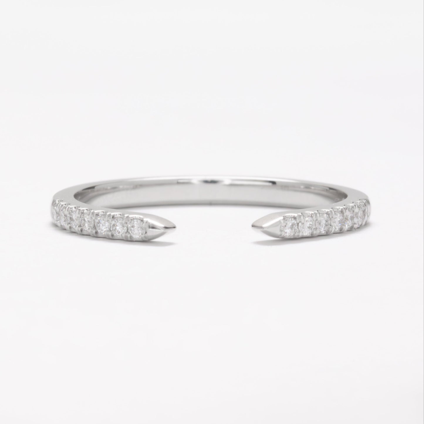juliette open band with lab diamonds