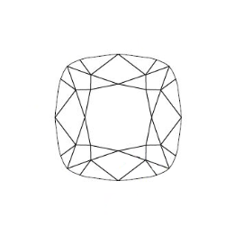 Galaxia verde hexagonal
