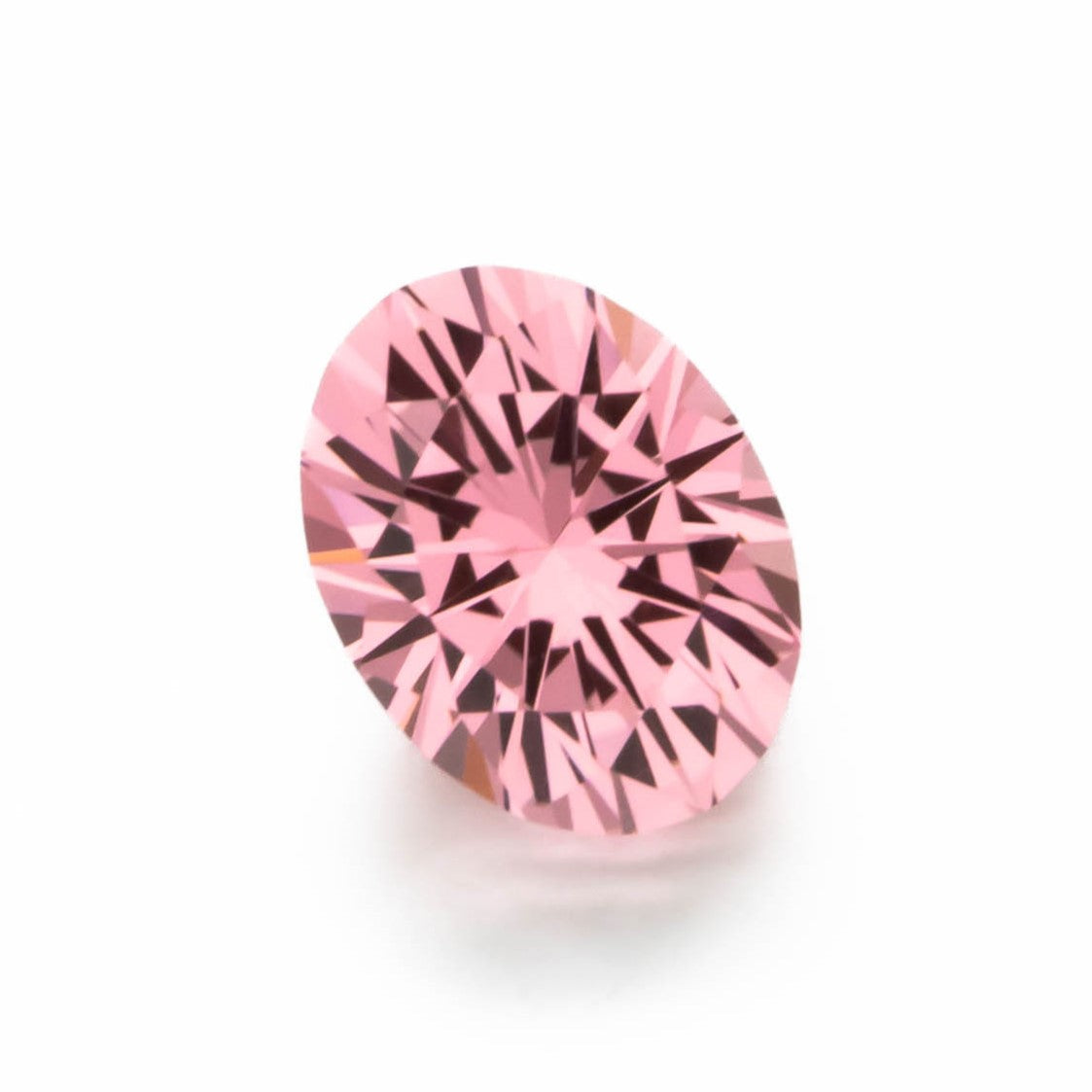 pink peony lab sapphire oval
