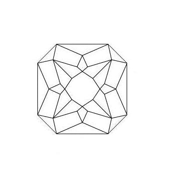 void reaver cut asscher wire frame